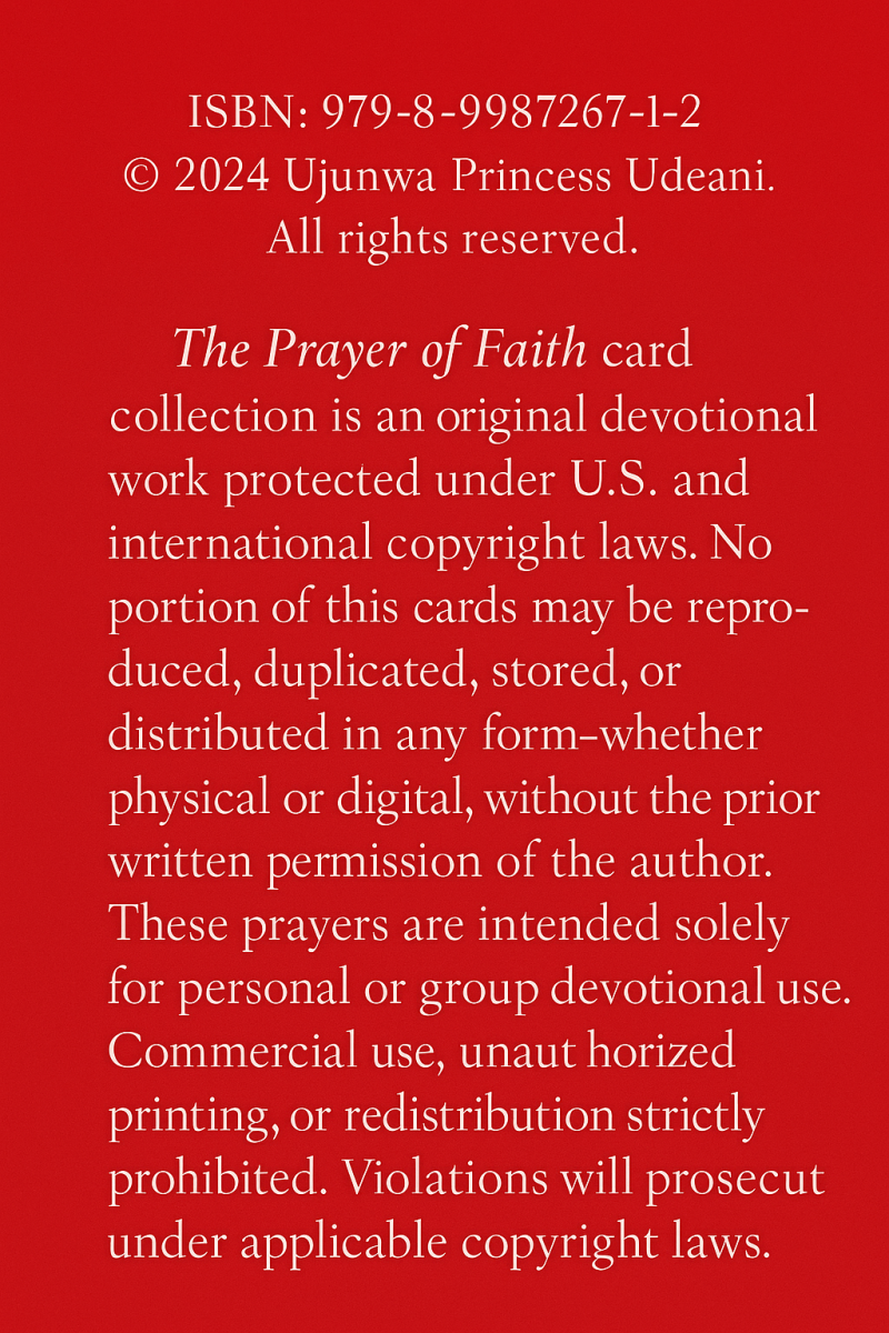 Prayer Card for Mercy and Faith - Image 3